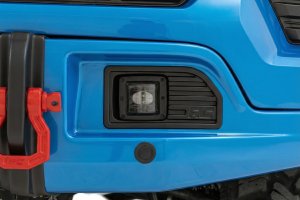 Chevrolet Silverado 1500 Bumper - Front - Rough Country - FXS - Glacier Blue - '23-'26